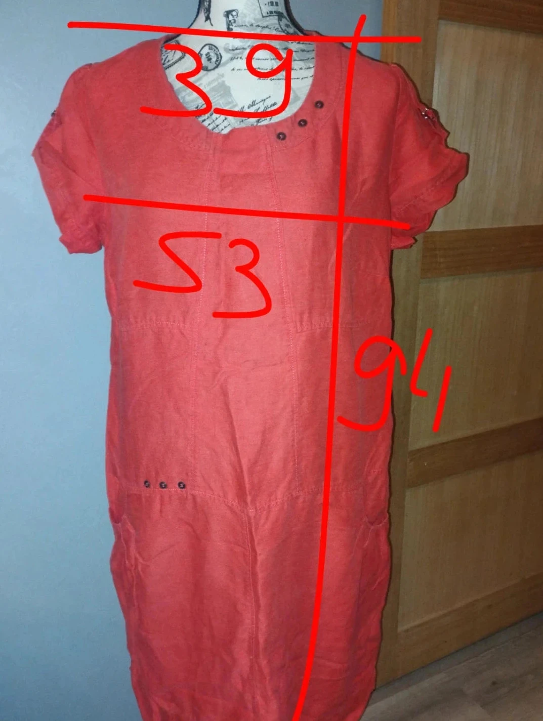 Vestido largo rosa/frambuesa, Jean-Gabriel, T42/44 – photo 13